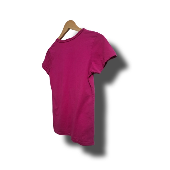 ๐ฟ Ralph Lauren Sport Women's Small Magenta Pink V- Neck Tee - Picture 8 of 11